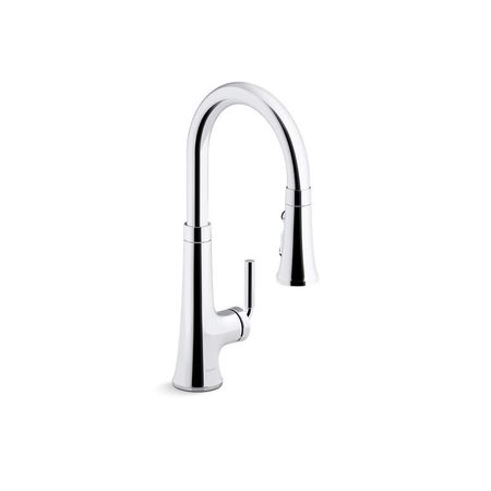 KOHLER 0 in Mount, 1 Hole Kitchen Faucet 23764-CP